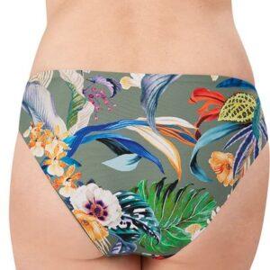Amoena Krabi slip, olive/multi (reversible)